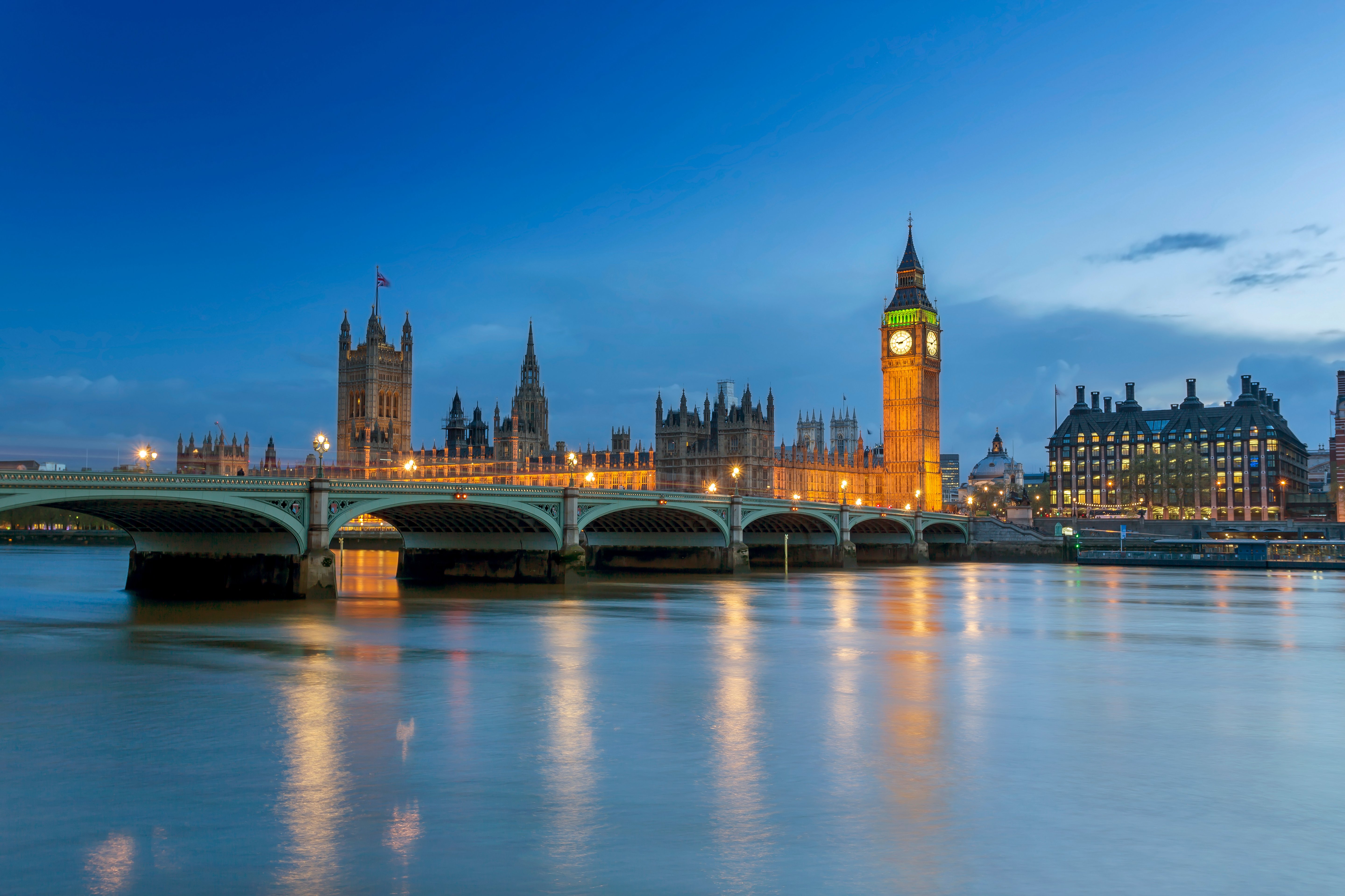 The Palace of Westminster, London